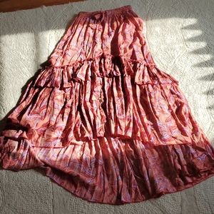 Qui Qui rayon castaway skirt M/L